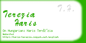 terezia haris business card